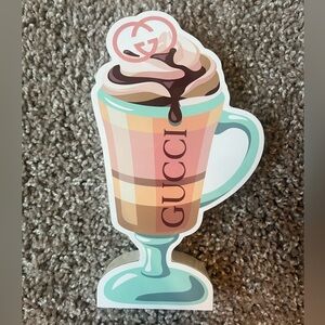 Gucci wooden decor
